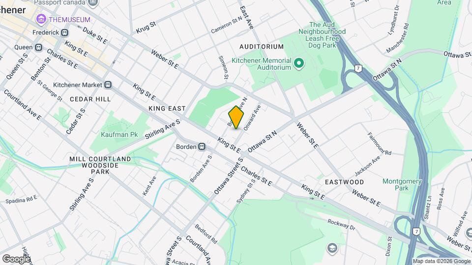 24 Onward Ave Map and Location Details