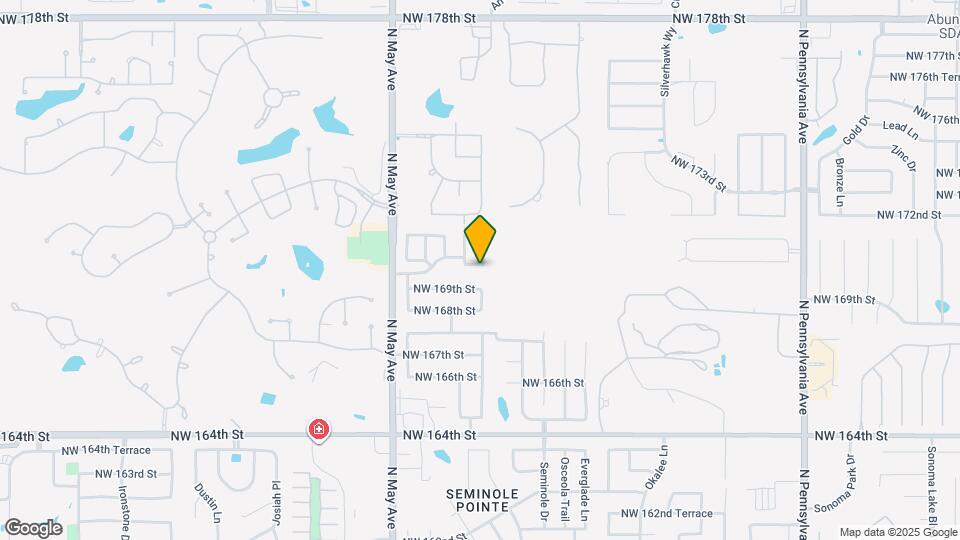 2708 NW 170th Terrace Map and Location Details