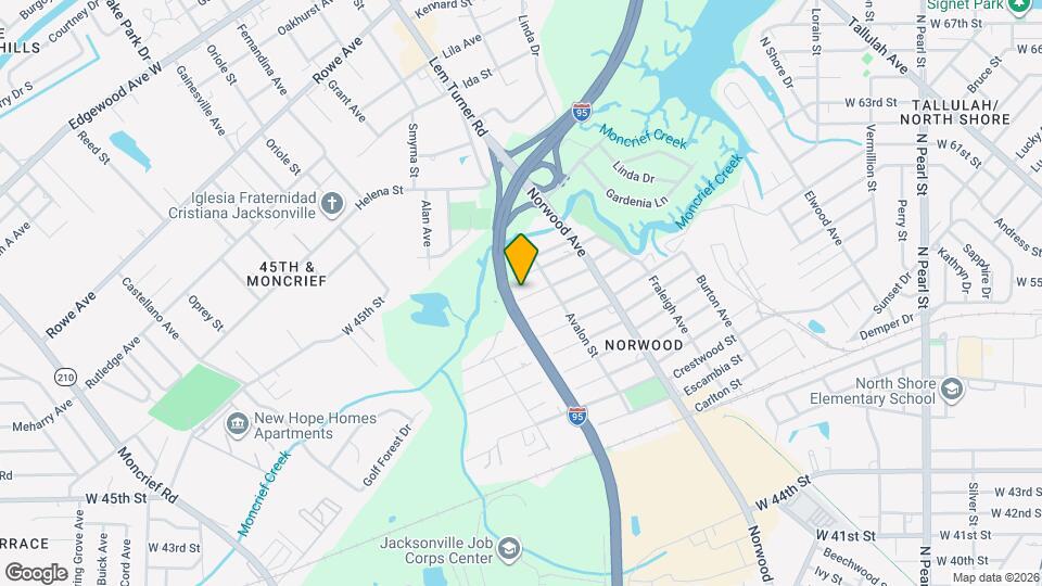 1045 Dorchester St Map and Location Details