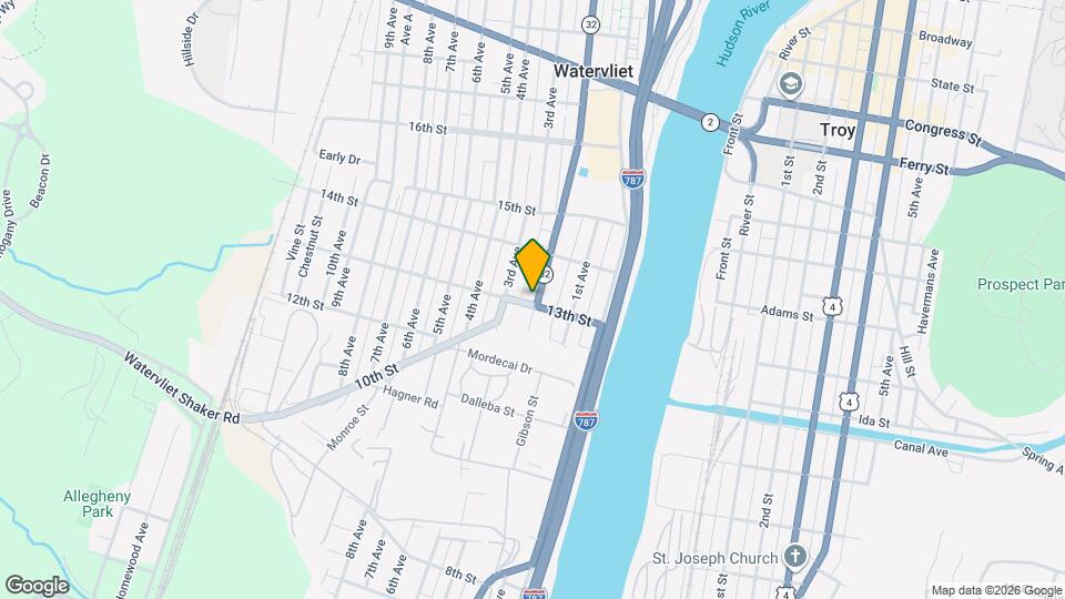 201-209-209 13th St Map and Location Details