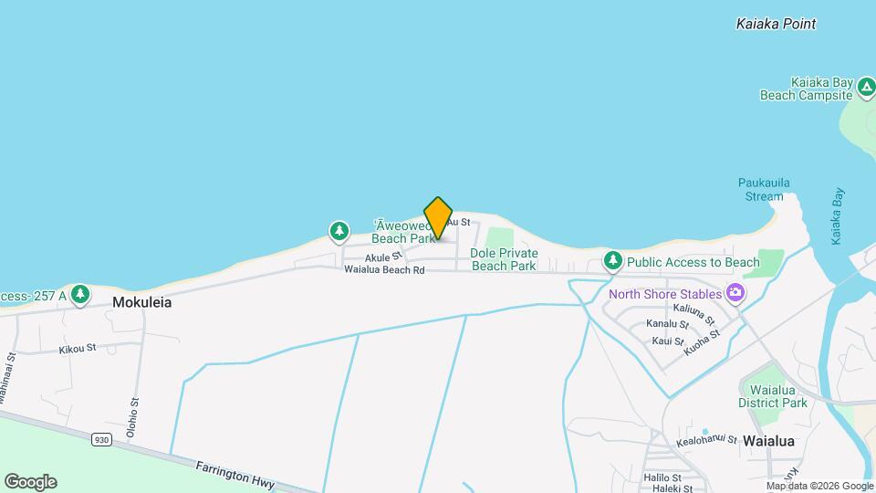 68-058 Akule St Map and Location Details