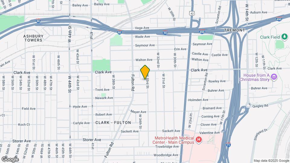 3132 W 33rd St Map and Location Details