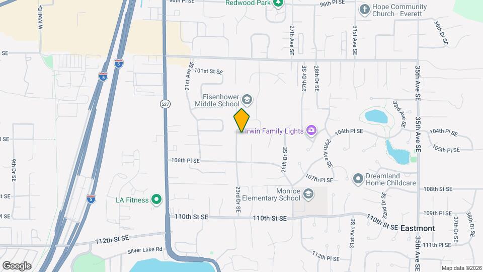 10433 23rd Dr SE Map and Location Details