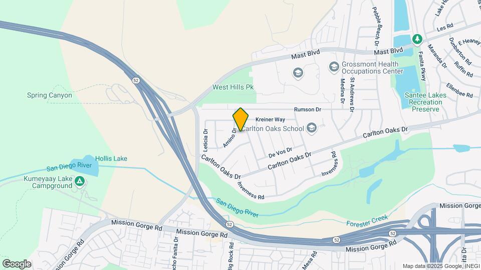8401 Dube Ct Map and Location Details
