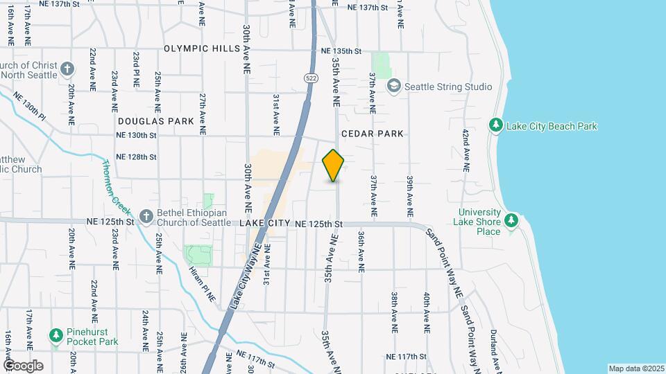 12553-12555 35th Ave NE Mapa y Detalles de la Ubicación