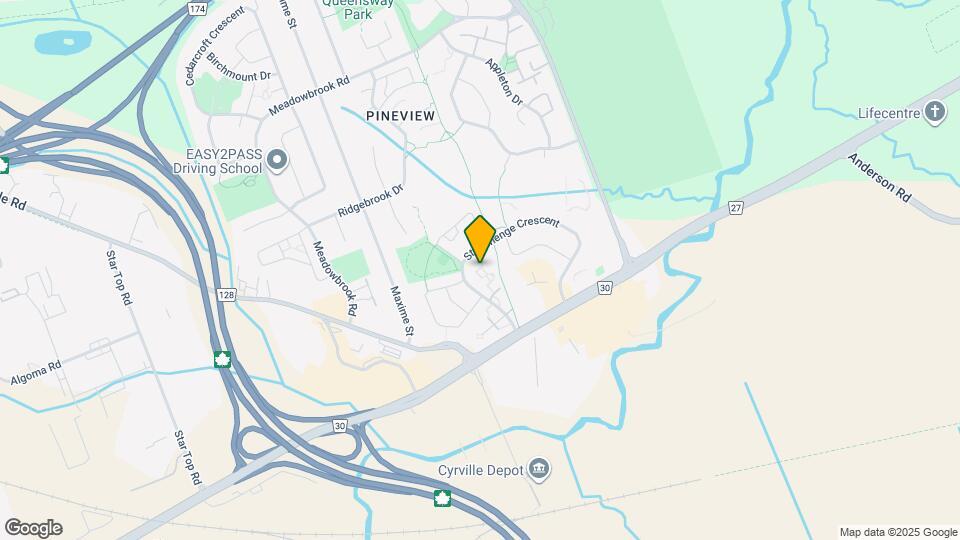 1800 Stonehenge Crescent Map and Location Details