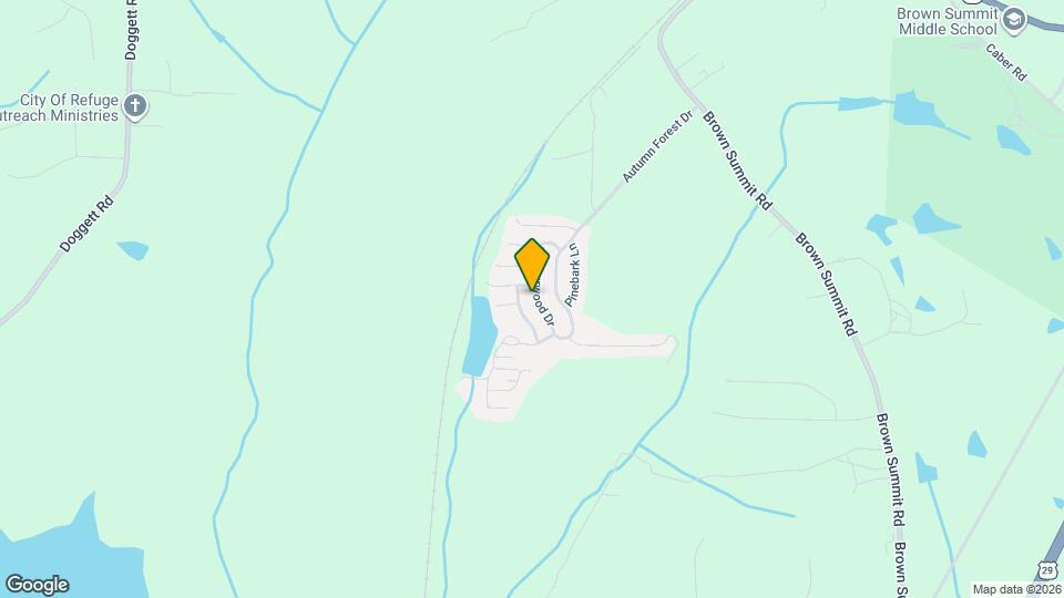 73 W Sourwood Dr Map and Location Details