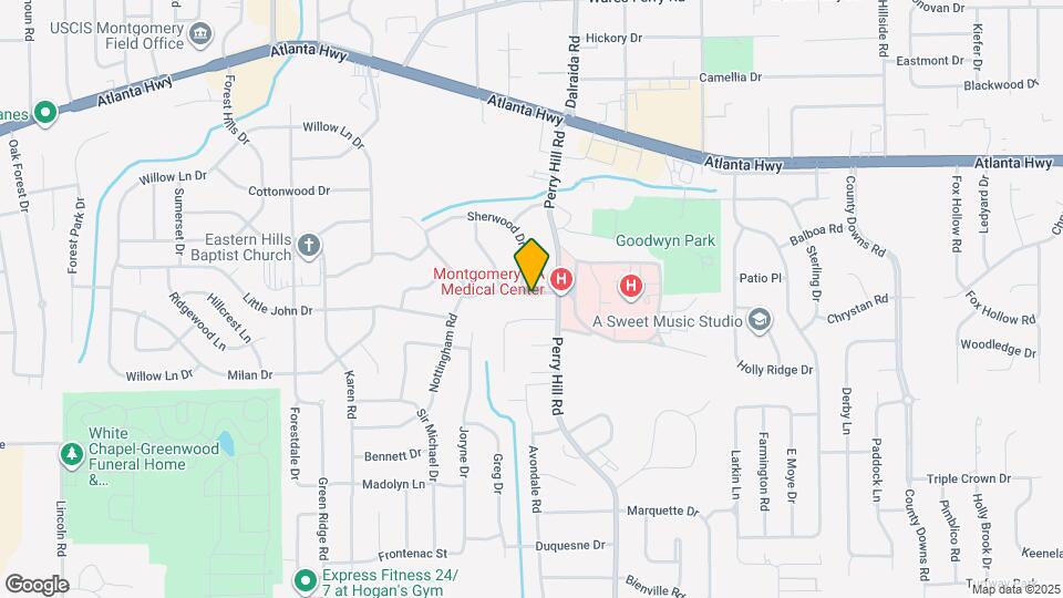 3810 Robbins Rd Map and Location Details