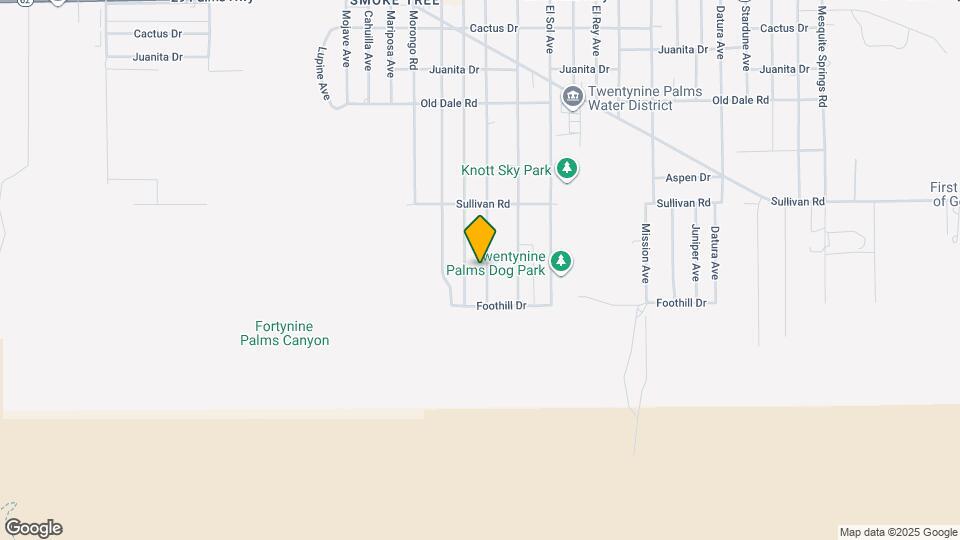 7020 Estrella Ave Map and Location Details