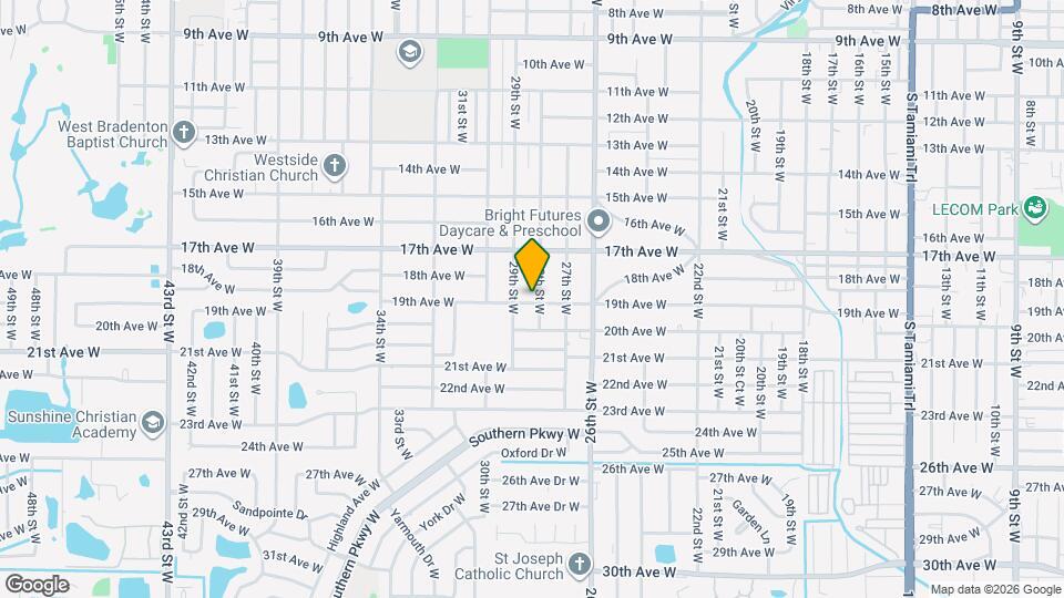 2804 19th Ave W Mapa y Detalles de la Ubicación