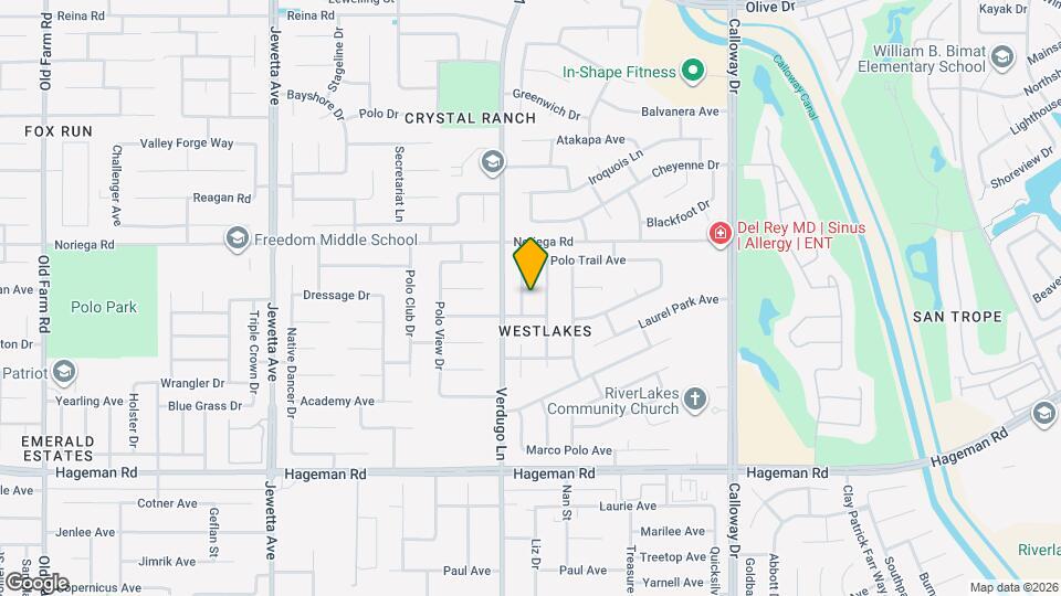 4710 Polo Wood St Map and Location Details