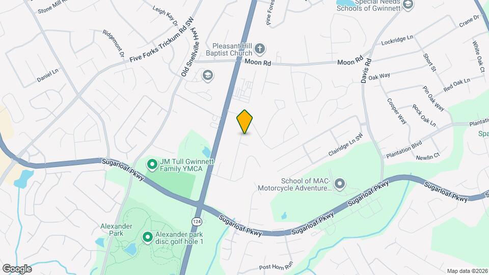 632 Scenic Creek Dr SW Map and Location Details