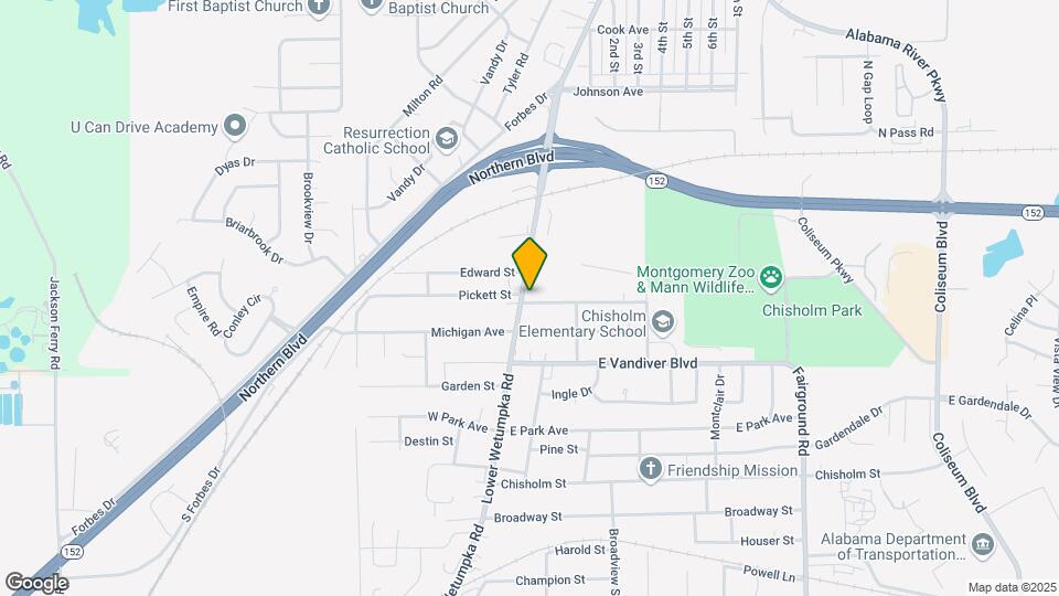 3300 Lower Wetumpka Rd Map and Location Details