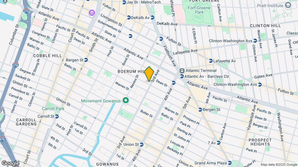 96 3rd Ave Map and Location Details