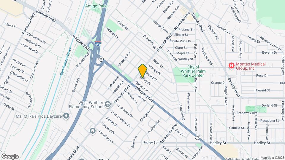 10826 El Rey Dr Mapa y Detalles de la Ubicación