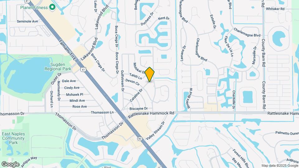 4913 Catalina Dr Map and Location Details