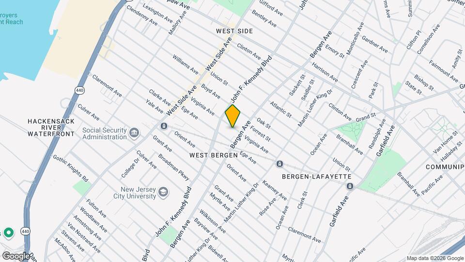 159 Virginia Ave, Unit 3 Map and Location Details