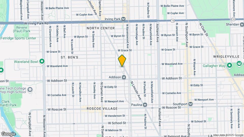 3656 N. Lincoln Map and Location Details