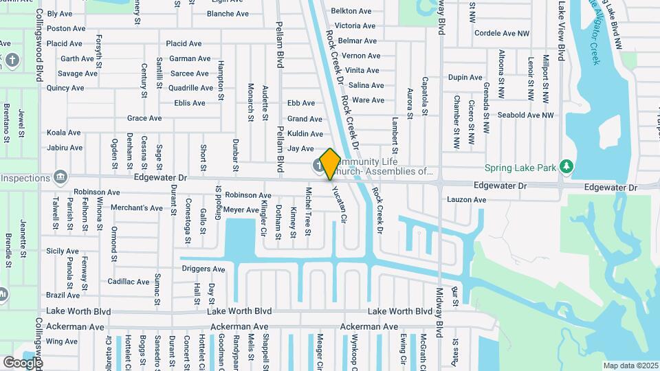 4290 Yucatan Cir Map and Location Details