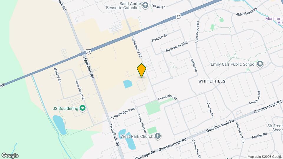 955 Catalpa Sq Map and Location Details