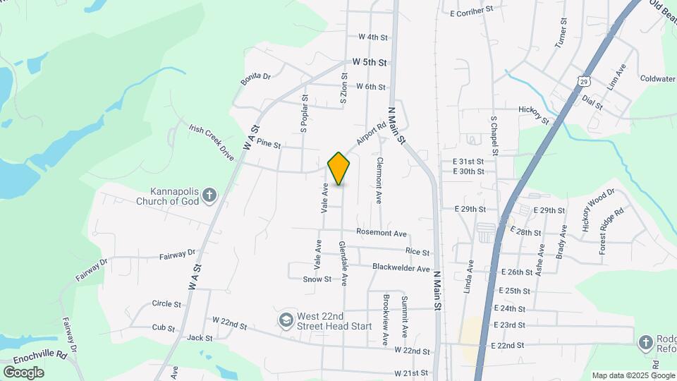 2909 Glendale Ave Map and Location Details