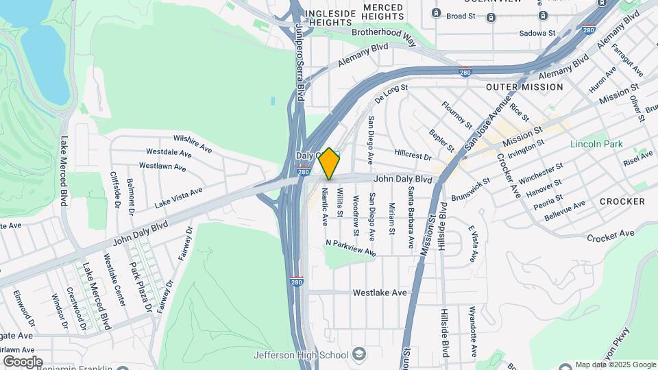 487 John Daly Blvd Map and Location Details