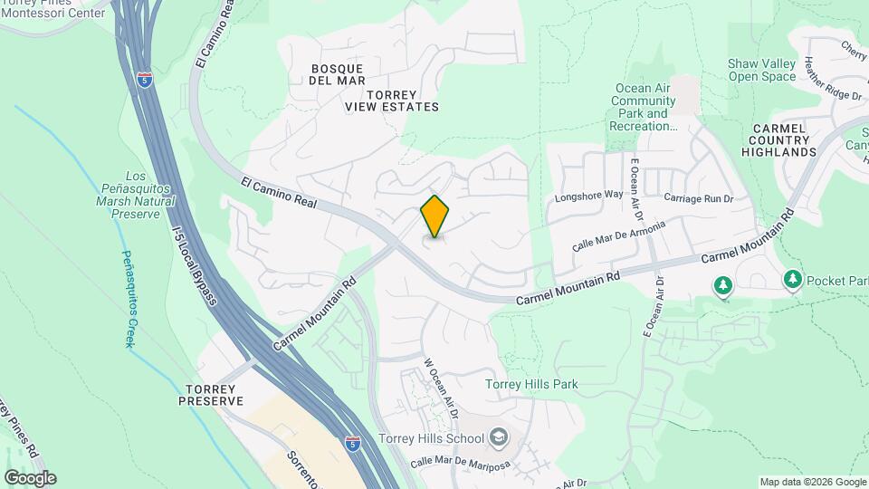 11237 Carmel Creek Rd Map and Location Details