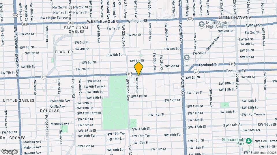 821 SW 31st Ct, Unit 821 Mapa y Detalles de la Ubicación