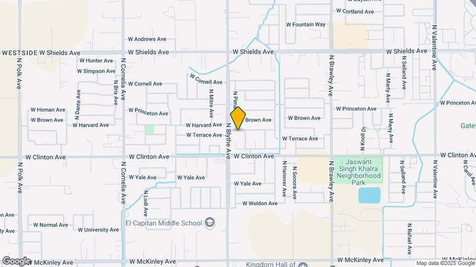 4357 W Harvard Ave Map and Location Details