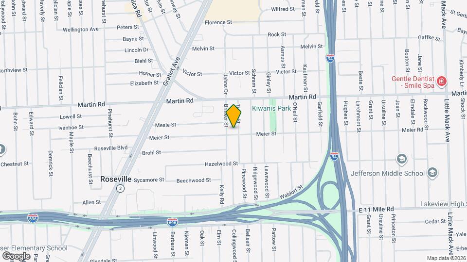 18731 Meier St Map and Location Details