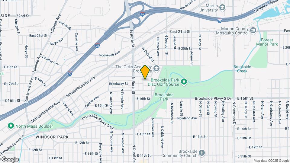 1735 N Oxford St, Unit 2 Map and Location Details
