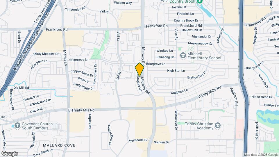4027 St Christopher Ln Mapa y Detalles de la Ubicación