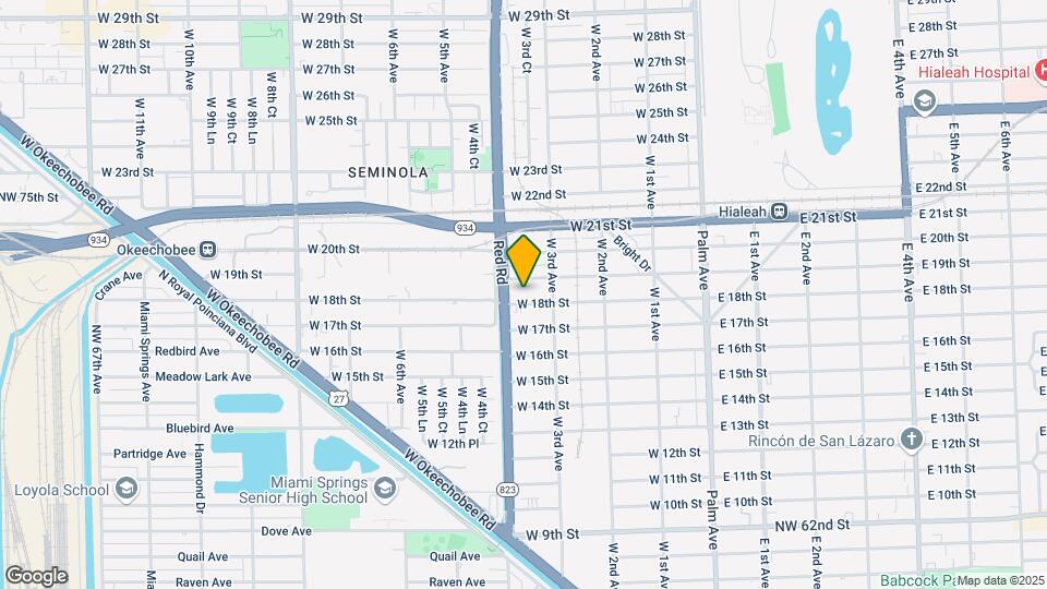 375 W 18th St Mapa y Detalles de la Ubicación