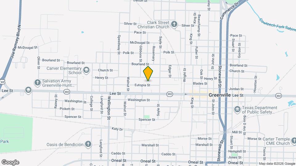 3602 Eutopia St Map and Location Details