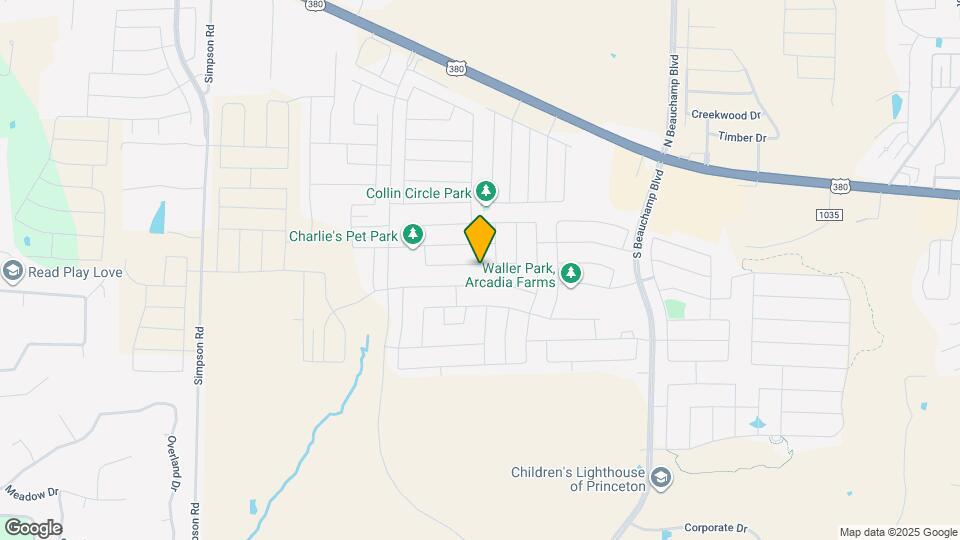 1107 Daffodil St Map and Location Details