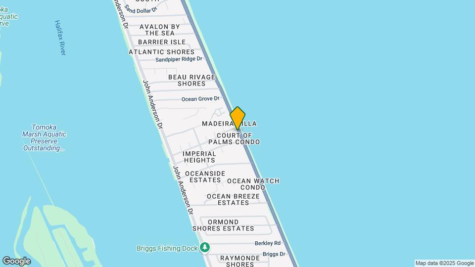 2790 Ocean Shore Blvd Mapa y Detalles de la Ubicación