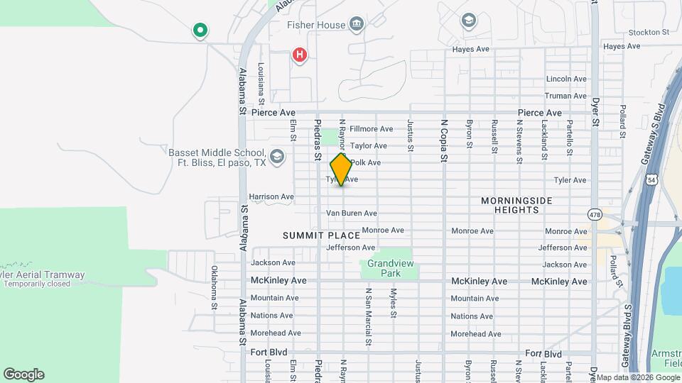 2927 Harrison Ave Map and Location Details