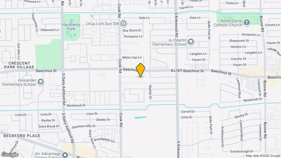 12127 Troulon Dr Map and Location Details