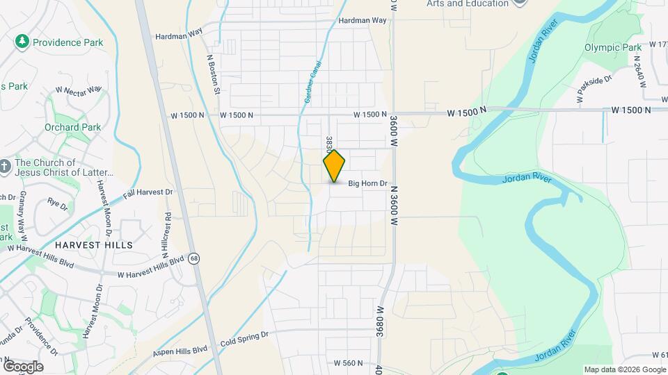 3803 Big Horn Dr Map and Location Details