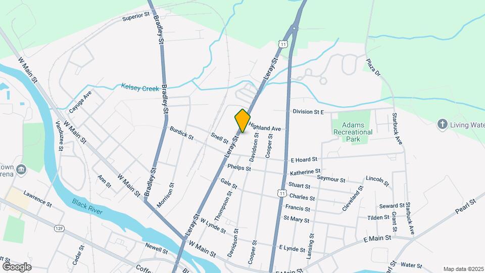 836 Leray St Map and Location Details