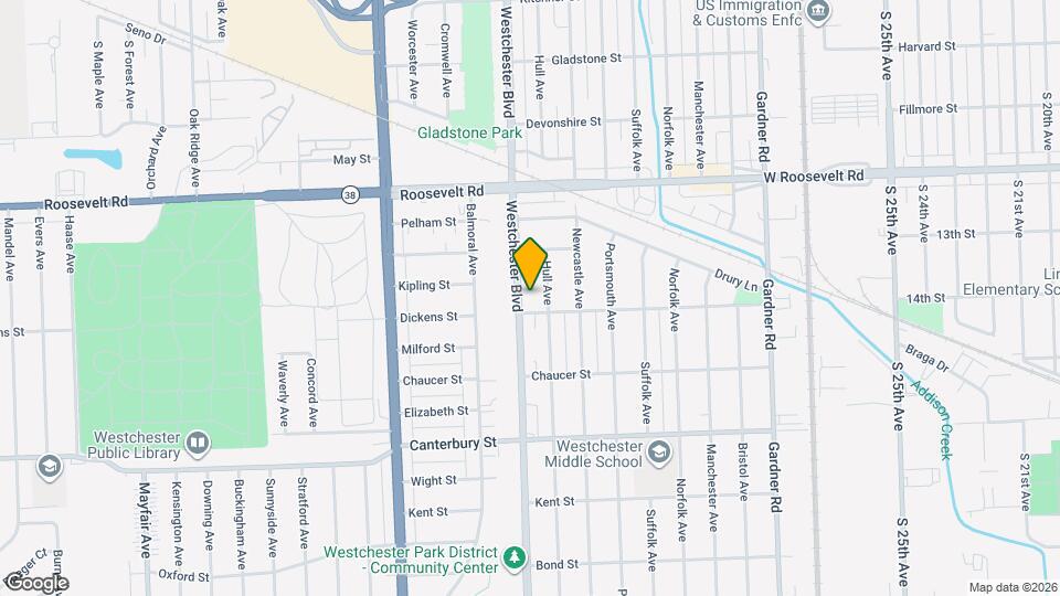 1349 Westchester Blvd Map and Location Details