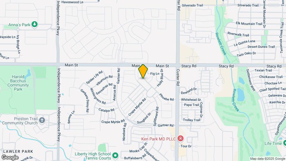 8845 Phoebe Rd Map and Location Details