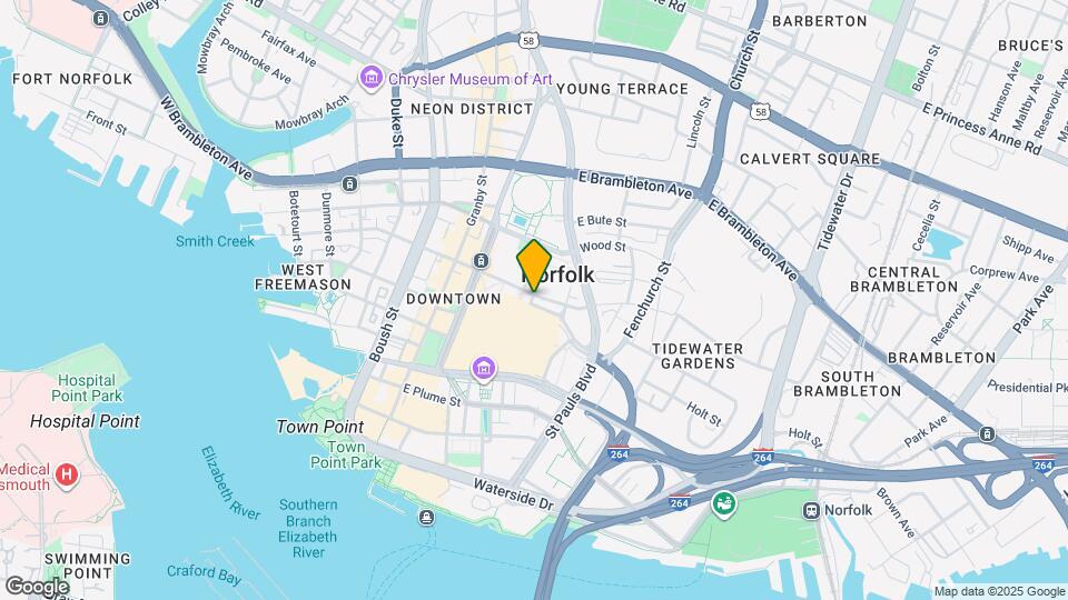 435 E Freemason St Map and Location Details