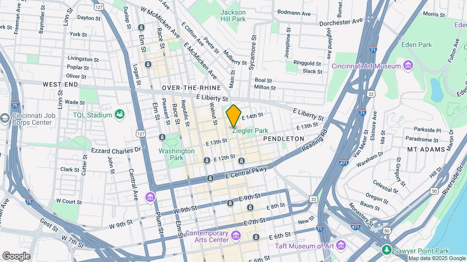 1319 Main St Map and Location Details