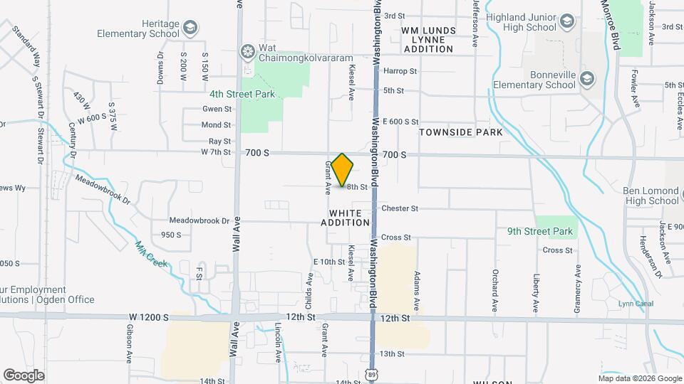 327 8th St, Unit 3278thSt,Ogden,UT84404 Map and Location Details