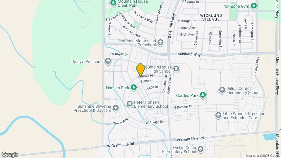 1548 Barker St Map and Location Details