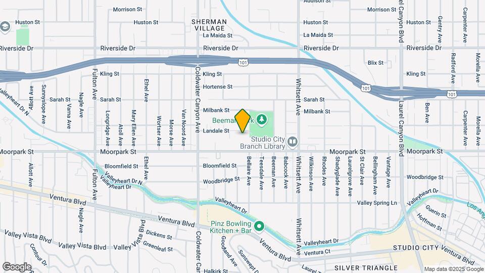 12722 Landale St Map and Location Details