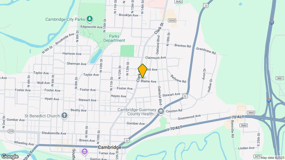 702 Clark St Map and Location Details