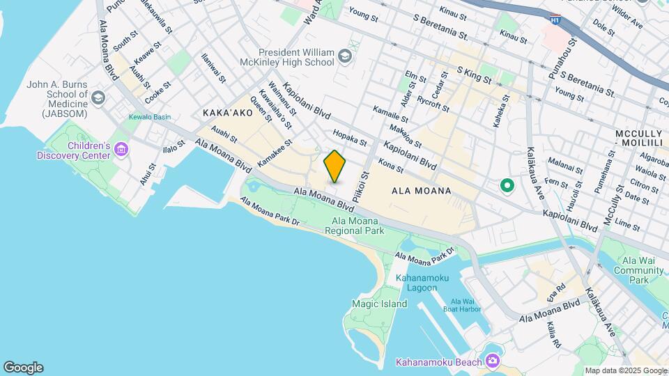 1330 Ala Moana Blvd Map and Location Details