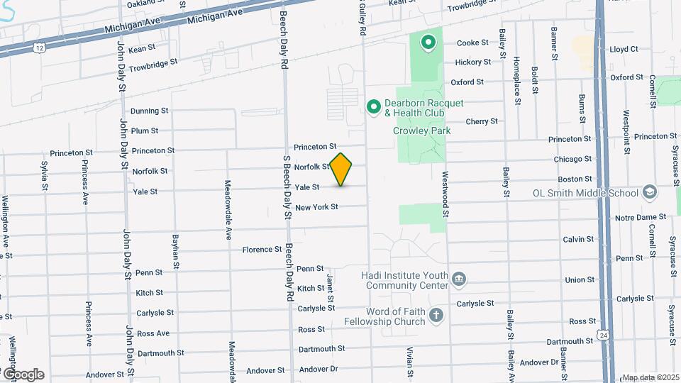 25517 Yale St Map and Location Details